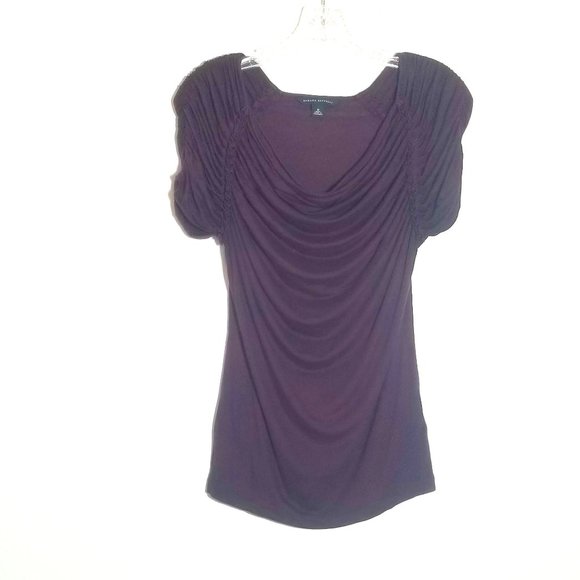 Women's Banana Republic Crepe Ruffle Top - Med